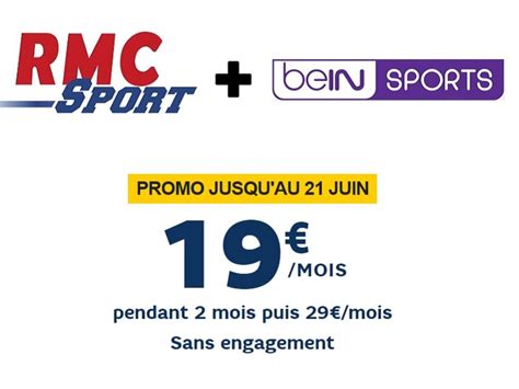 rmc sport abonnement 1 mois